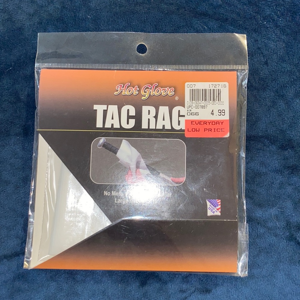 Hot glove tac rag